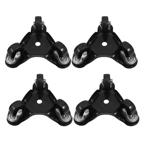 BESTYASH 4Pcs Metal Furniture Moving Dolly for Tile Floors with Flexible Practical Design