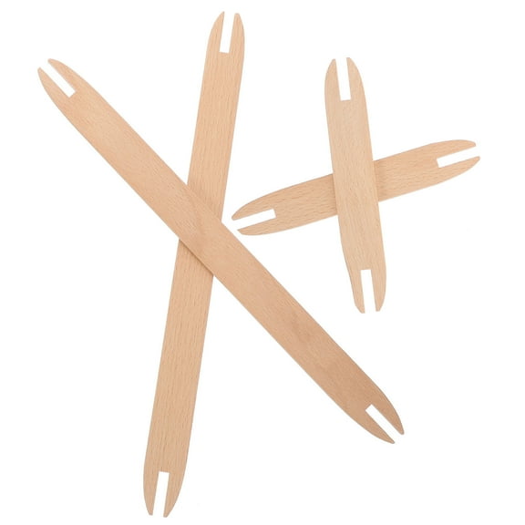 BESTYASH 4Pcs Narrow Weaving Shuttle Wood Tools for Handicraft Lovers