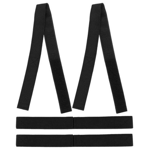 BESTYASH 4Pcs Nylon Straps Hoverboard Straps Go Kart Black Securing For Competitions