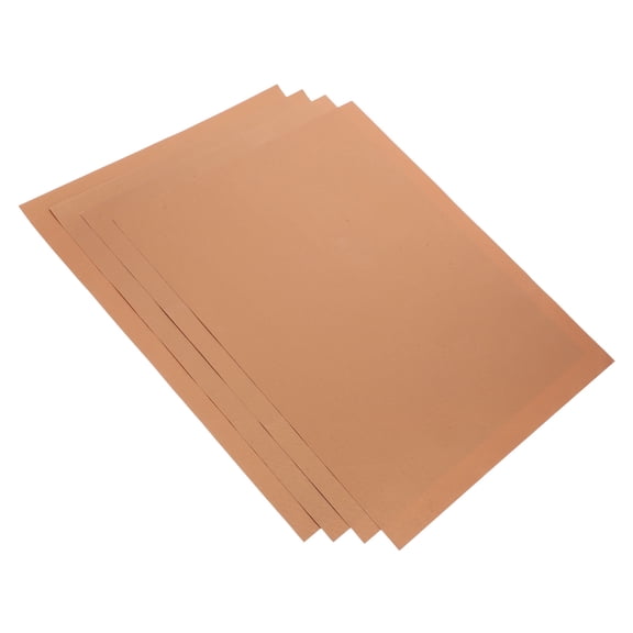 BESTYASH 4Pcs Outdoor Grill Mat Nonstick Heat Resistant Bbq Mat Copper Color for Grilling