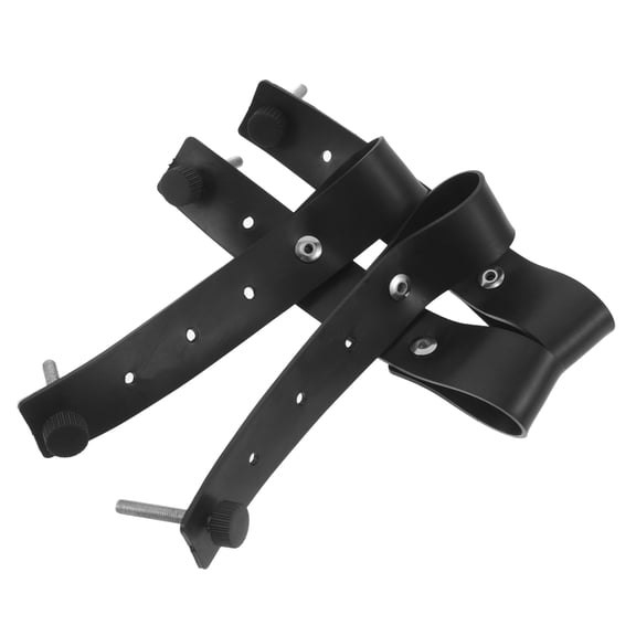 BESTYASH 4Pcs Piano Stand Straps Black Nylon Tie Straps for Secure Keyboard Stand Lock and Fixing