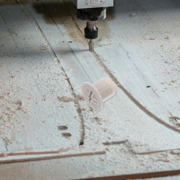 BESTYASH 4Pcs Plastic Slide Screw Accessory Light Grey Universal Fit Replacement for Home Slide Fixing