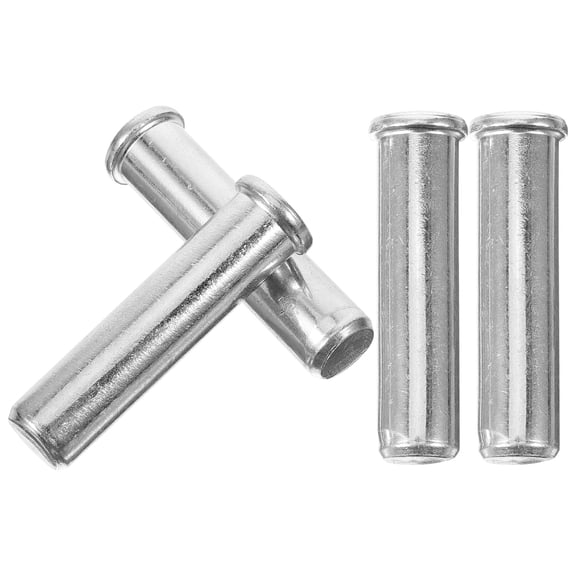 BESTYASH 4Pcs Plated Silver Metal Weighted Jump Rope Blocks Adjustable Accessory for Professional Wire Ropes