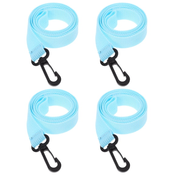 BESTYASH 4-Piece Sky Nylon Preschool Walking Rope Safety Assistant for Nursery Outings