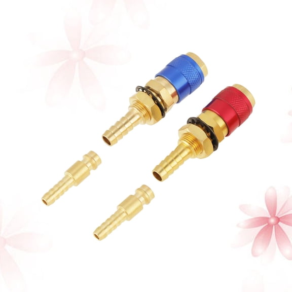 BESTYASH 4Pcs Quick Connectors for Welding Tool Assorted Colors Suitable for Mig Tig Torch Tips