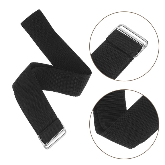 BESTYASH Adjustable Bed Lift Straps Black Polyester 4-Pack Easy Install for Storage Beds Support