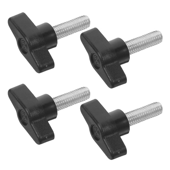 BESTYASH 4-Pack T-Shaped Thumb Screws with Threaded Handle Knobs for Easy Adjustment and Secure Fastening