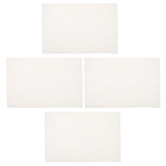 BESTYASH 4Pcs Silicone Chick Brooder Pads Beige Non Slip Bedding Liner with Dry Wet Separation for Poultry Coop