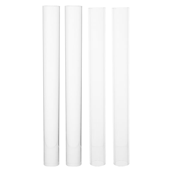 BESTYASH 4Pcs Solid and Hollow Acrylic Rolling Pins for Precise Clay Shaping and Smooth Craft Rolling