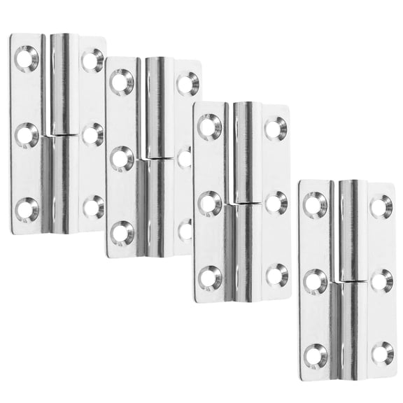 BESTYASH 4pcs Heavy Duty Stainless Steel Gate Hinges for Industrial Doors, , and Outdoor Use
