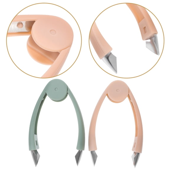 BESTYASH 4-Piece Kitchen Fruit Tool Set with Pineapple Eye Remover and Strawberry Stem Huller in Assorted Colors