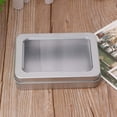 BESTYASH 4Pcs USB Flash Drive Storage Tinplate Rectangular Box for ...