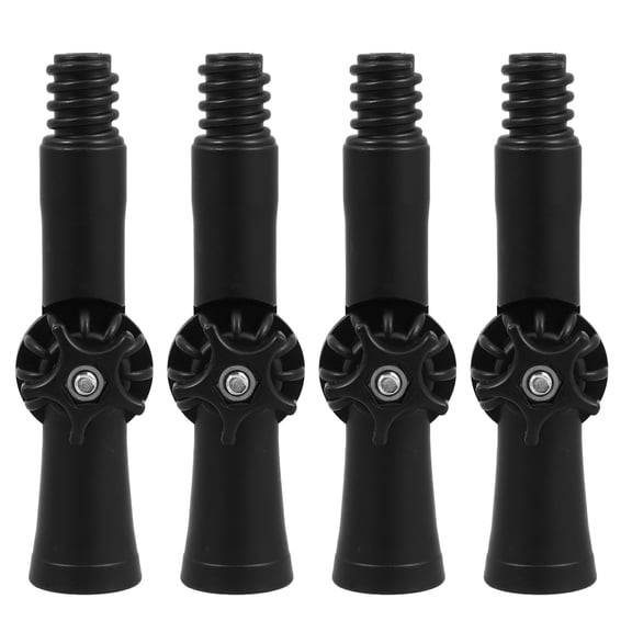 BESTYASH 4Pcs Universal Threaded Rotatable Extension Pole Adaptor for Home Cleaning and Painting