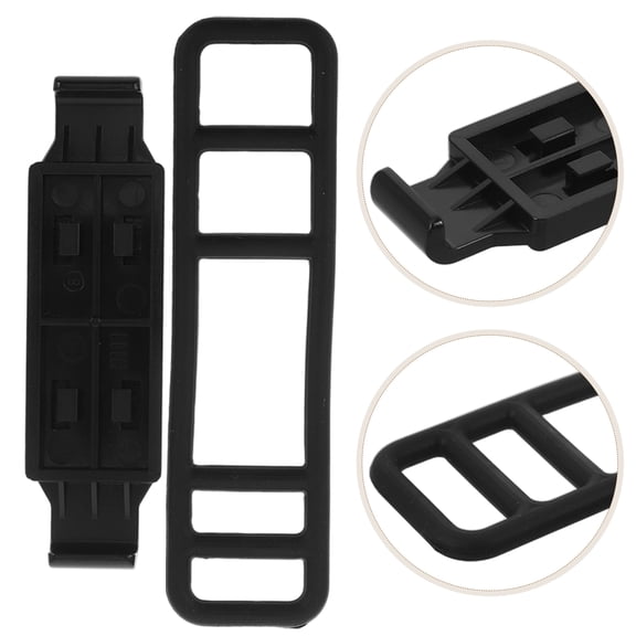 BESTYASH 4Pcs Vehicle Recorder Mount Dash Cam Holder Base Rearview Mirror Mount Replacement with Strap