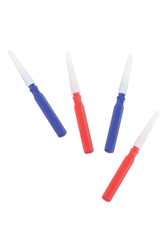 4-Pack Watch Oiler Pen Set, Small Lightweight Plastic Lubricant Applicators for Precise Watch Maintenance, Assorted Colors