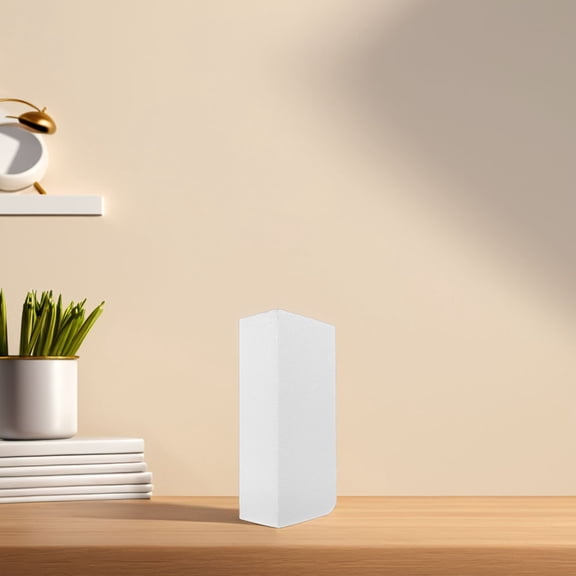 BESTYASH 4Pcs White Crafting Foams Blocks Easy to Cut for Art Projects and Centerpiece Decorations