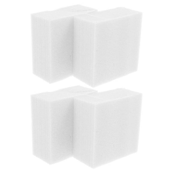 BESTYASH Set of 4 White Floral Foam Bricks for Wedding Party Decorations, Reusable Flower Mud Bases for Arrangements