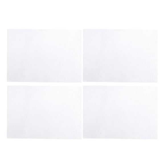BESTYASH 4Pcs White Silicone Mesh Dryer Sheets for Food Dehydrators Nonstick Reusable Liners