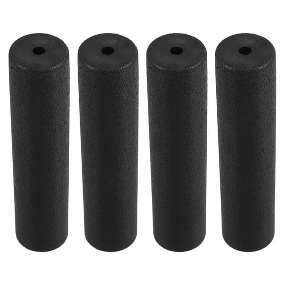 BESTYASH 4Pcs Workout Grips Black Hard Plastic Protective Handles for Weight Lifting Gear