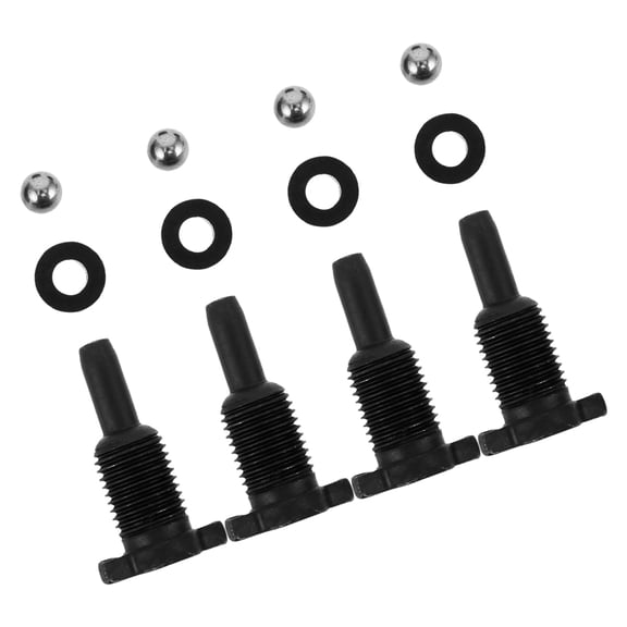 BESTYASH 4Sets Versatile Floor Jack Oil Filling Plug Set for Home Use with Stable Performance