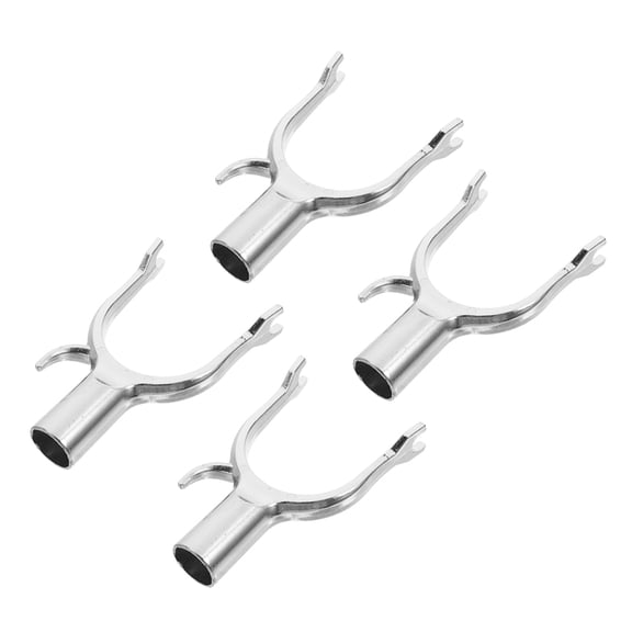 BESTYASH 4Pcs Silver Metal Tree Branch Support Fork Kit for Fruit Trees Heavy Duty Braces