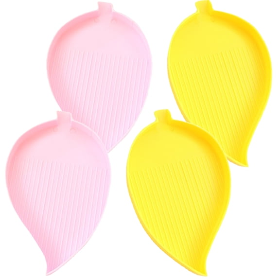 BESTYASH 4Pcs Rhinestone Sorting Board Assorted Color Tray for Bead Storage and Craft Use