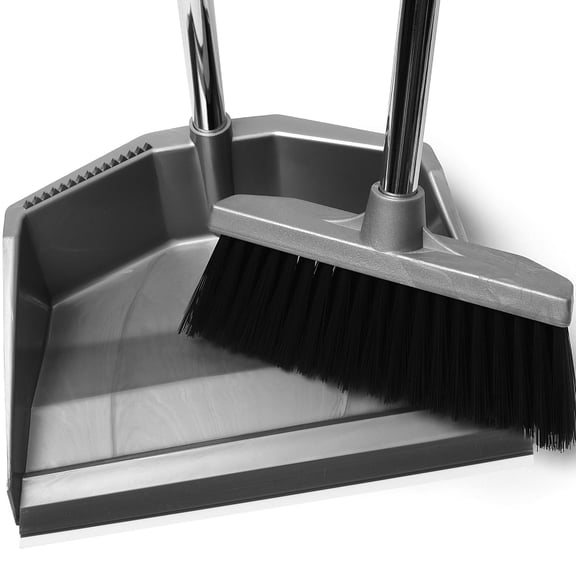 BESTYASH 4-Pack Rubber Edge Replacement Strips for Dustpan Broom Shovel Accessories and Easy to Install