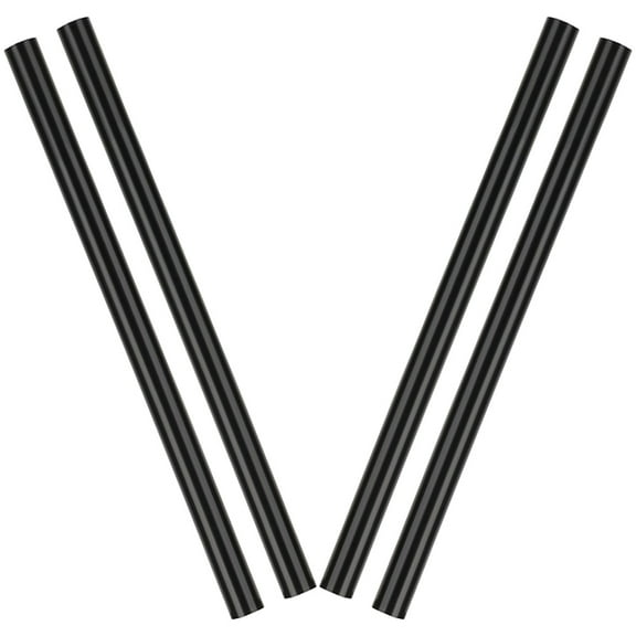 BESTYASH 4pcs Stove Anti-scalding Tube Black Silicone for Camping Stove Supplies