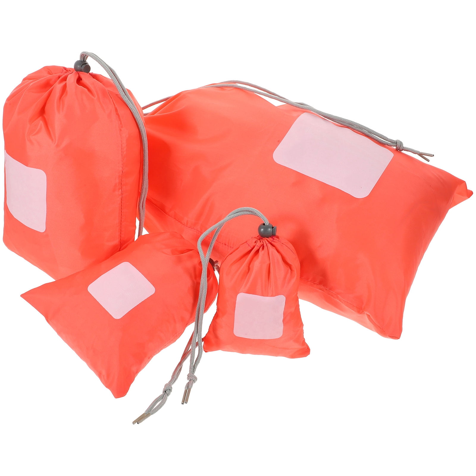 BESTYASH Rosy Waterproof Drawstring Bags Durable Nylon for Travel 4Pcs ...