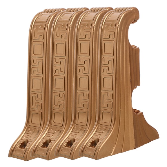 BESTYASH 4pcs Window Curtain Rod Holders for Blinds with Easy Installation, Home Decor Accessories