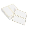 Paper Company Names BESTYASH 50 Count White Paper Place Cards for Wedding Reception, Party ...