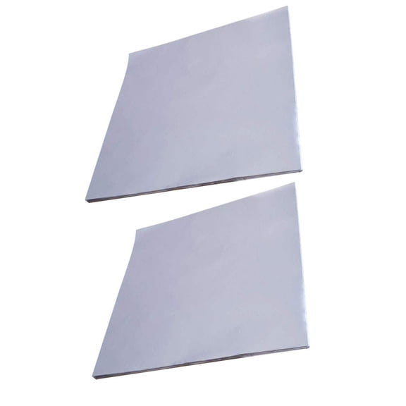 BESTYASH 50 Sheets Versatile Tin Foil Baking Supply for Easy Cooking Tinfoil Sheets for Oven and Fryer Use