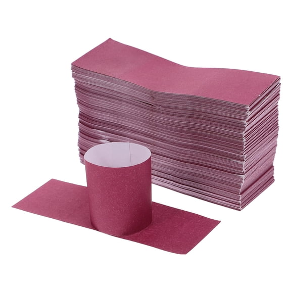 BESTYASH 500pcs Silverware Wraps Bands for Versatile Use at Holiday Party Supplies with Circular Design