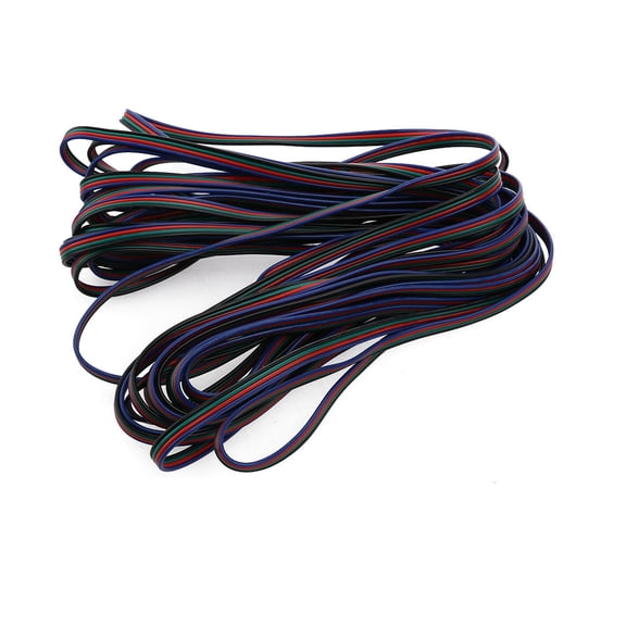 BESTYASH 5050 LED Strip 4 Pin Extension Cable with Plastic Shell and Copper Wire
