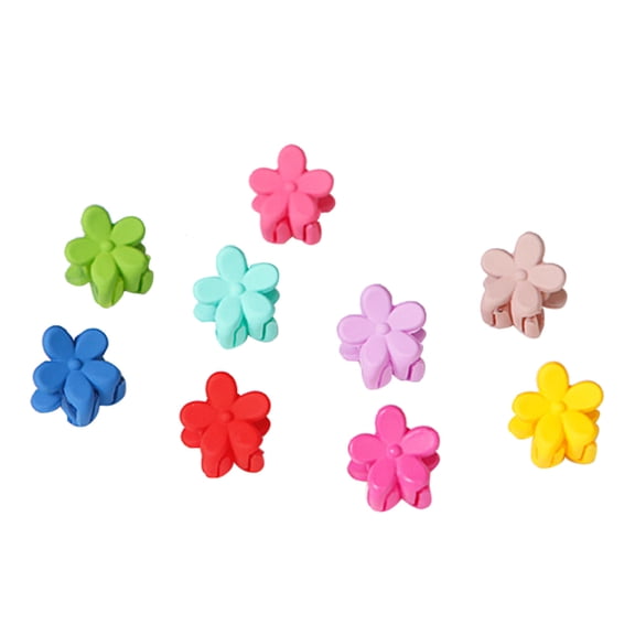 BESTYASH 50PCS little girl's hair clip set Bangs Clip Plastic Random Colors for Girls