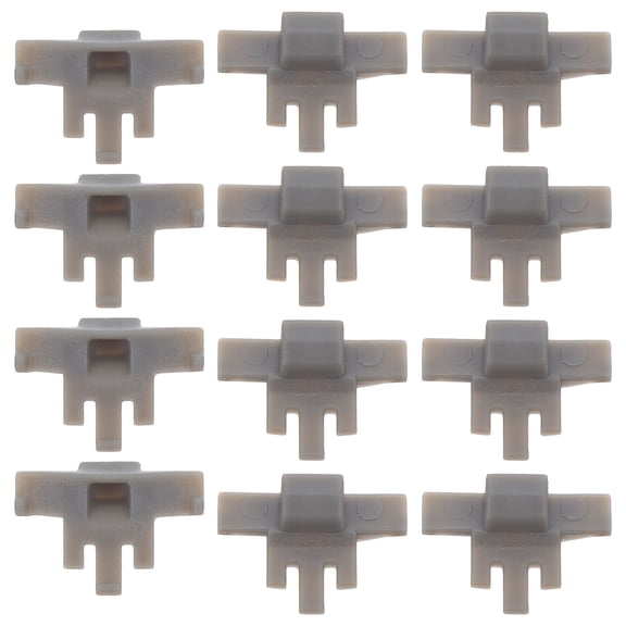 BESTYASH 50Pcs Cabinet Hinge Restriction Clip Plastic Door Accessories for Soft Close Systems