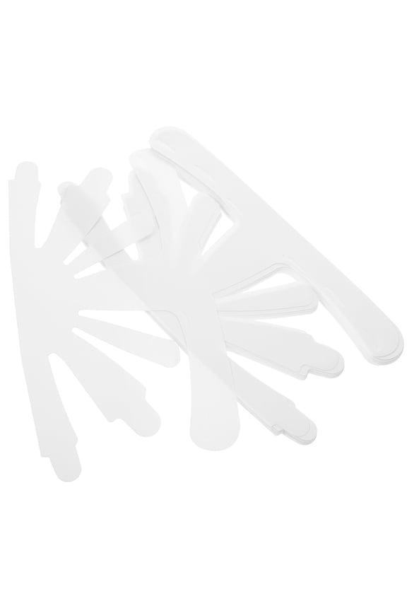 50Pcs Hat Holder White Baseball Cap Inner Rack for Maintaining Shape and Comfort