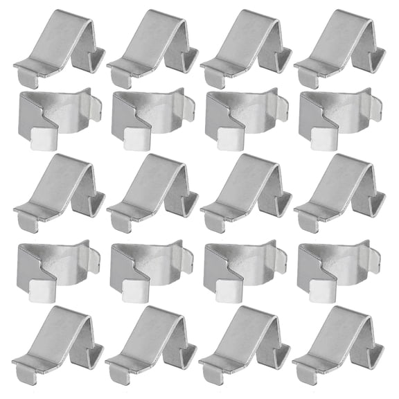BESTYASH 50-Pack Metal Shelf Clips Sturdy Cabinet Supports for Adjustable Shelving and Furniture