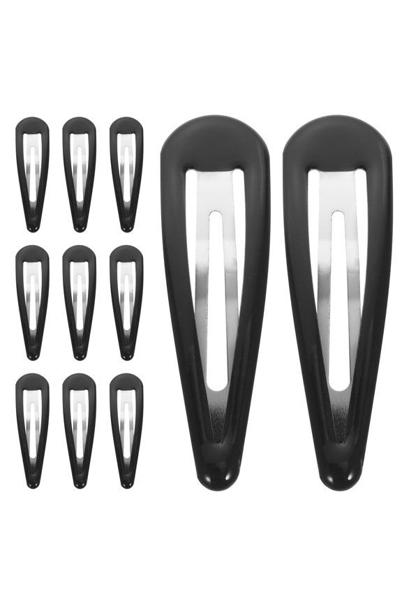 50Pcs Metal Snap Hair Clips Fashionable Hair Styling Clips for Parties and Beaches