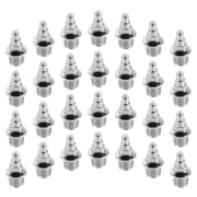 BESTYASH 50Pcs Metal Track Spikes Plated Silver Enhanced Traction Replacement Spike Kit for Shoes