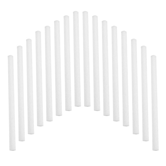 BESTYASH 50Pcs Oil Diffuser Sticks White Fiber Strong Water Storage for Humidifiers and Car Diffusers
