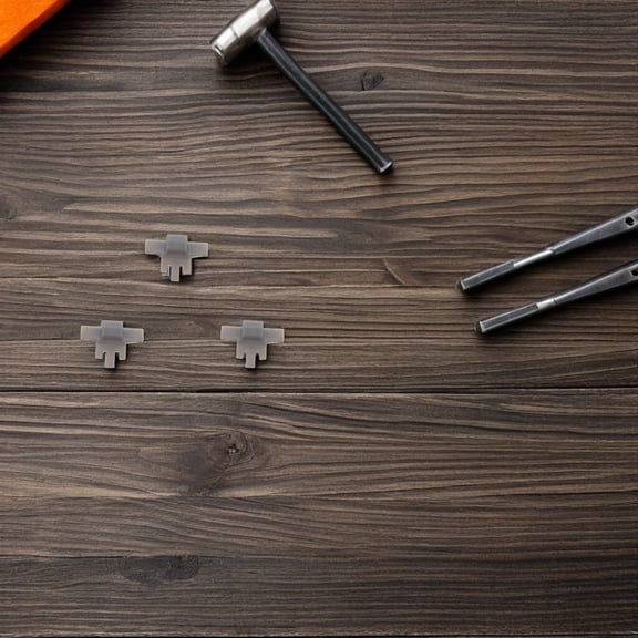 BESTYASH 50Pcs Plastic Cabinet Hinge Spacer Grey for Soft Close Door Angle Restriction and Noise Reduction