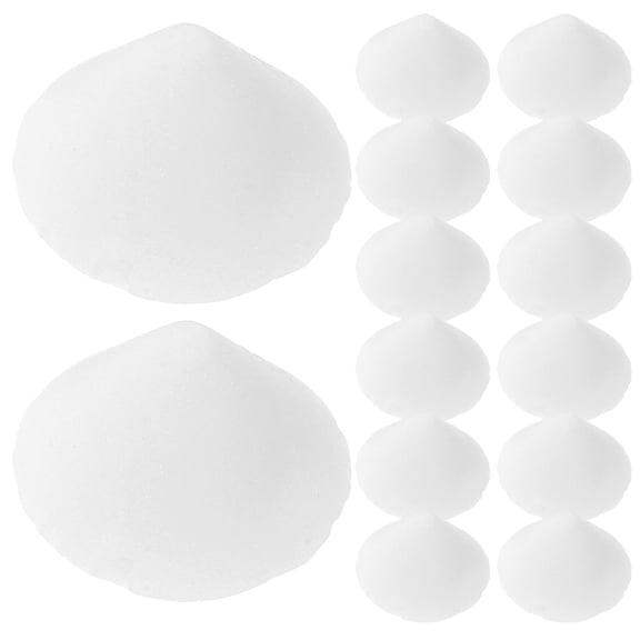 BESTYASH 50Pcs Pottery Kiln Nails White Ceramic Refractory Support Durable Clay Firing Tool