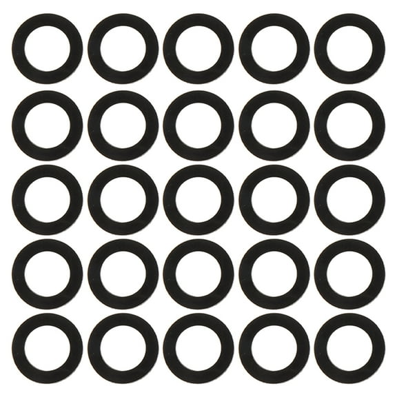 BESTYASH 50Pcs Sealing Gasket Rings Rubber Washers for Sink Shower Drain and Gas Pipe