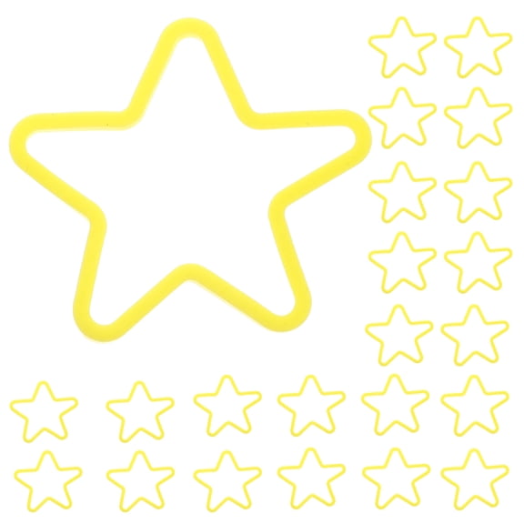 BESTYASH 50Pcs Yellow Magician Rubber Band Prop for Conjuring and Funny Party Shows