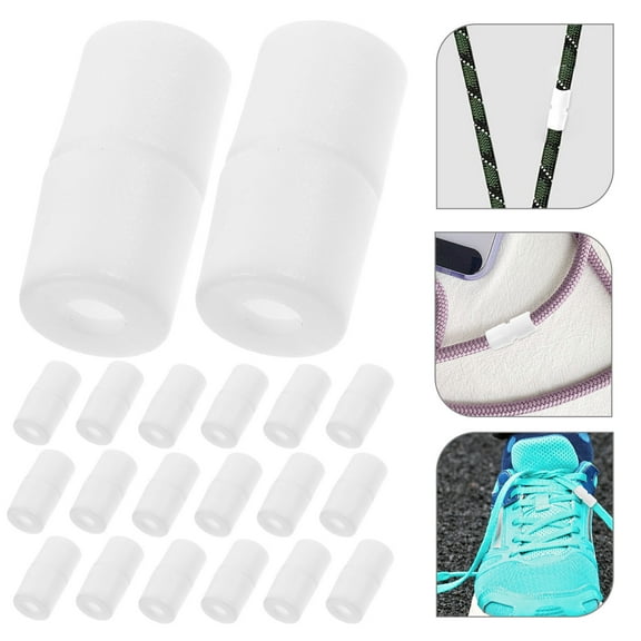 BESTYASH 50pcs Plastic Connector Clasps for Breakaway Barrel for Adults in DIY Jewelry Making