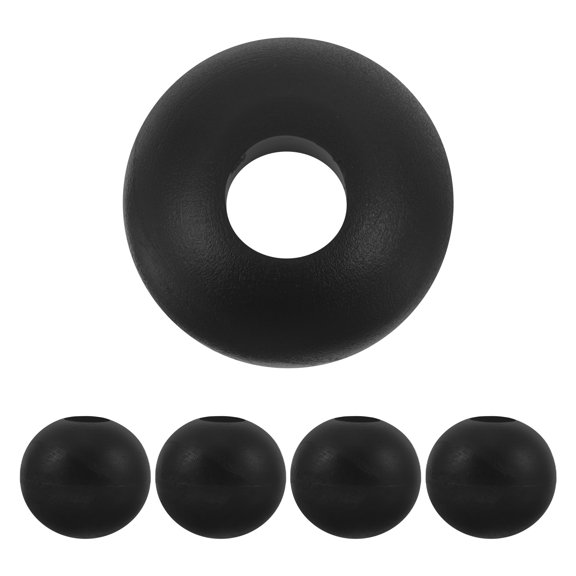 BESTYASH 5Pcs Black Wire Rope Cable Ball Stopper Ends for Gym Machine Cable Stopper and Fitness Equipment