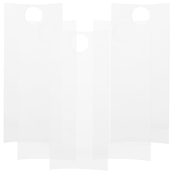 BESTYASH 5Pcs Blank White Acrylic Sublimation Name Plates for Tumblers Perfect for DIY Use