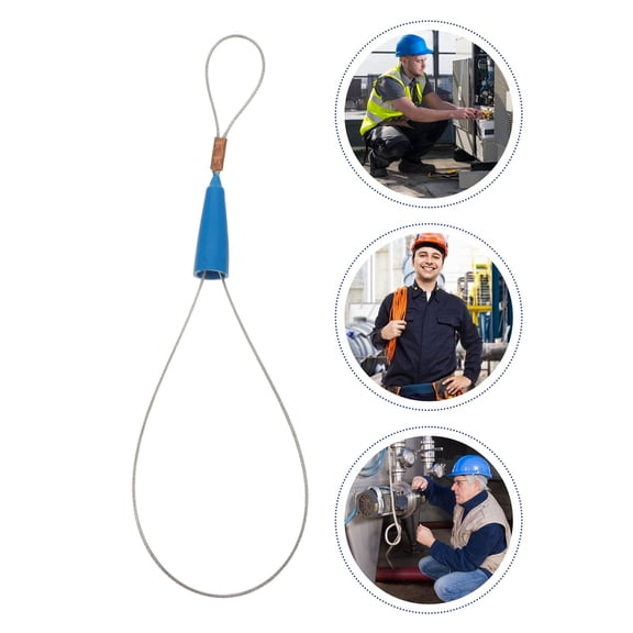 BESTYASH 5Pcs Cable Puller Device in Blue with Wire Fastener Hand Tool for Easy Wire Traction