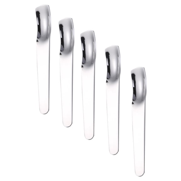 BESTYASH Set of 5 Stainless Steel Candy Dipping Spoons with Smooth for Coffee Time
